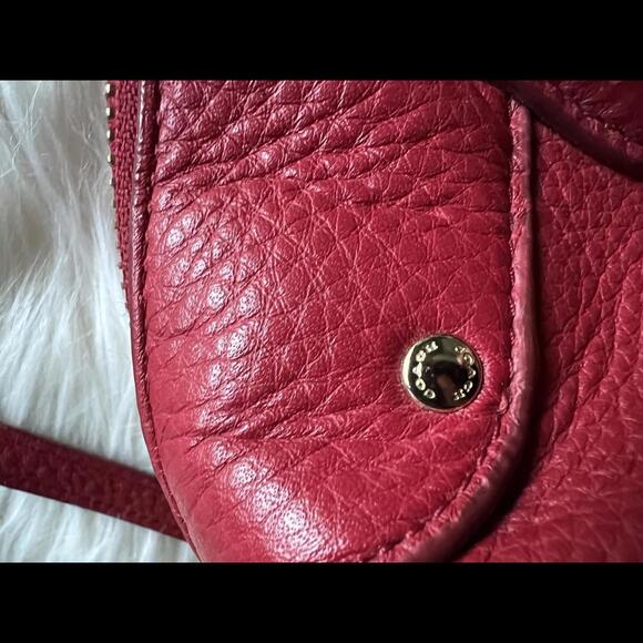 Coach Red Leather Bag - Picture 5 of 6